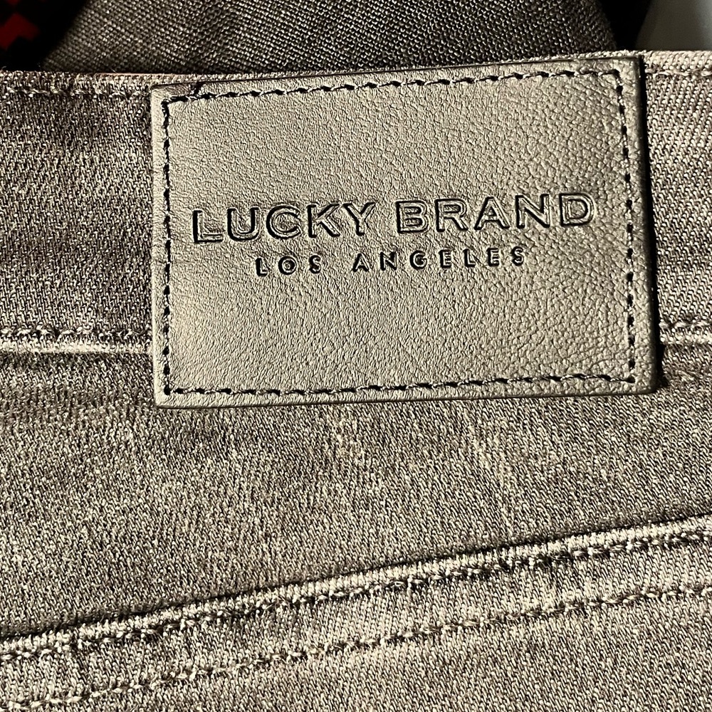 NWT Lucky Brand Slim Fit Coolmax Dark/ black wash denim W29 L30 - Picture 10 of 14